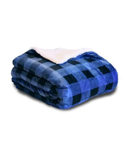 Alpine Fleece Micro Mink Sherpa Blanket 8712