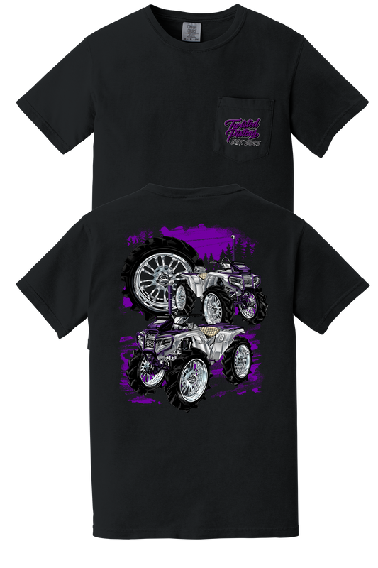 Purple Rain (Rancher) Tee