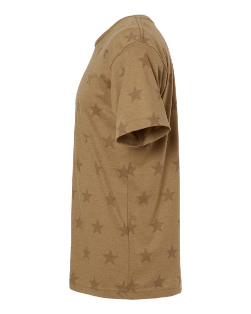 Code Five Unisex Star Print Tee 3929
