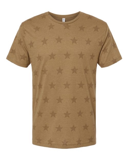 Code Five Unisex Star Print Tee 3929