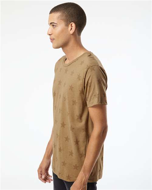 Code Five Unisex Star Print Tee 3929