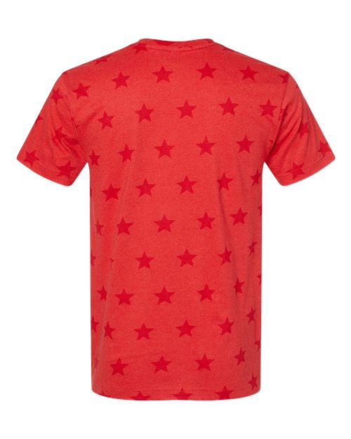 Code Five Unisex Star Print Tee 3929