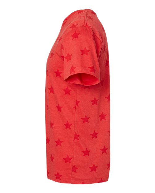 Code Five Unisex Star Print Tee 3929