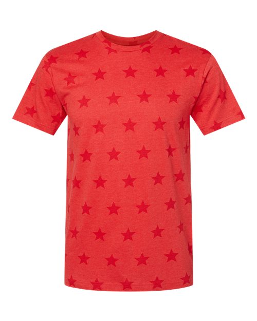 Code Five Unisex Star Print Tee 3929