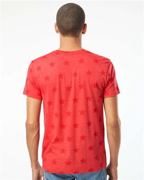 Code Five Unisex Star Print Tee 3929