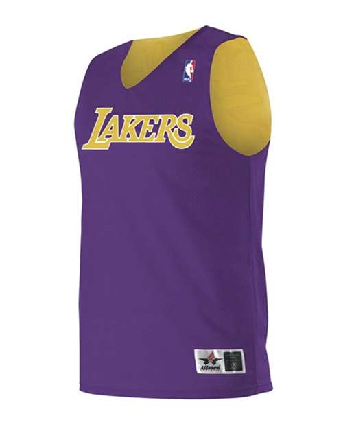 Alleson Athletic Men's NBA Logo'd Reversible Jersey A115LA