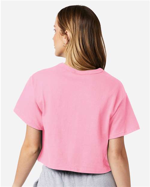 Champion Women's Heritage Jersey Crop T-Shirt T453W