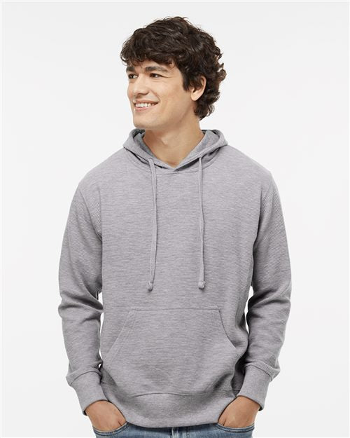 J. America Men's Ripple Fleece Hooded Sweatshirt 8706