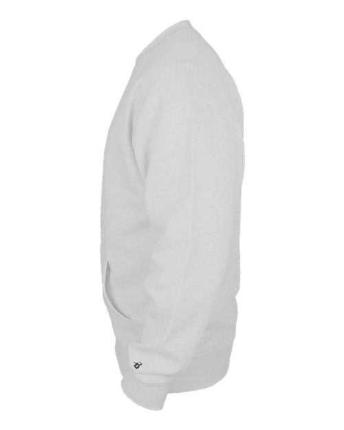 Badger Unisex Pocket Crewneck Sweatshirt 1252