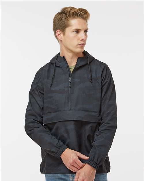 Independent Trading Co. Men's Nylon Anorak EXP94NAW