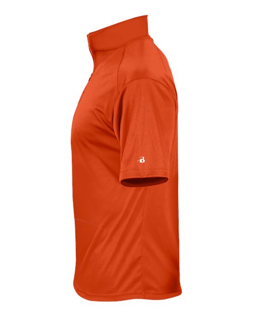 Badger Men's B-Core Short Sleeve Quarter-Zip 4199