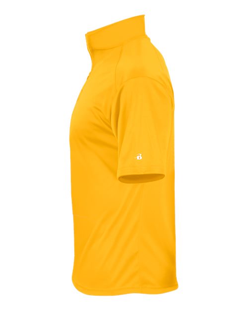 Badger Men's B-Core Short Sleeve Quarter-Zip 4199