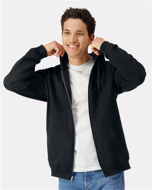 Gildan Unisex Softstyle® Midweight Full-Zip Hooded Sweatshirt SF600
