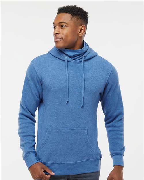 J. America Men's Gaiter Fleece Hooded Sweatshirt 8879