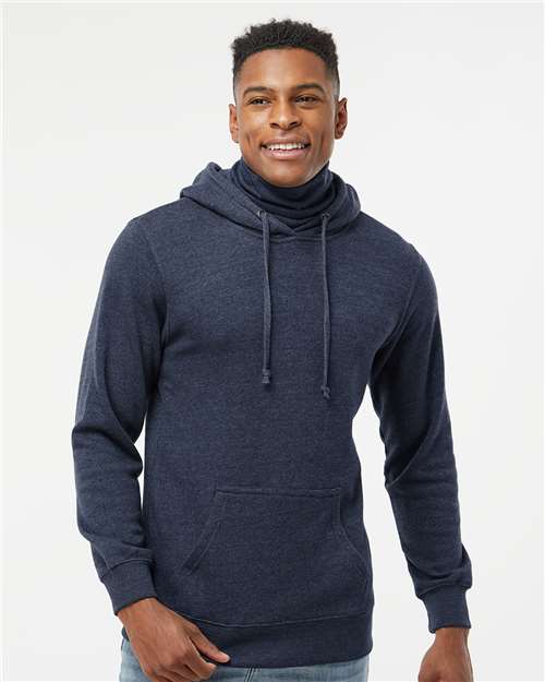 J. America Men's Gaiter Fleece Hooded Sweatshirt 8879