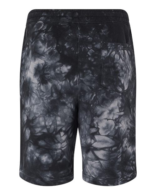 Independent Trading Co. Unisex Tie-Dyed Fleece Shorts PRM50STTD
