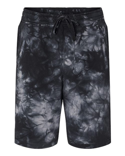Independent Trading Co. Unisex Tie-Dyed Fleece Shorts PRM50STTD