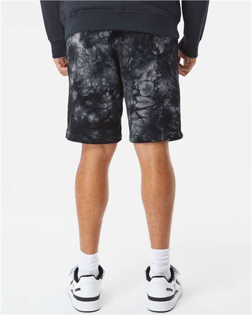 Independent Trading Co. Unisex Tie-Dyed Fleece Shorts PRM50STTD