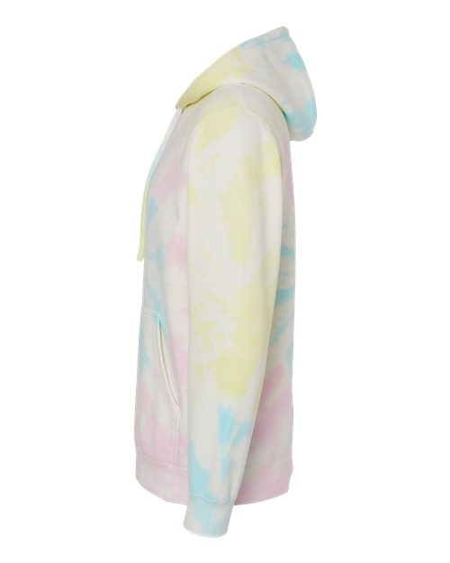 Independent Trading Co. Unisex Midweight Tie-Dyed Hooded Sweatshirt PRM4500TD