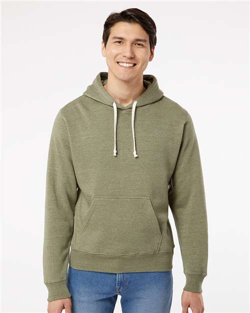 J. America Men's Triblend Fleece Hooded Sweatshirt 8871