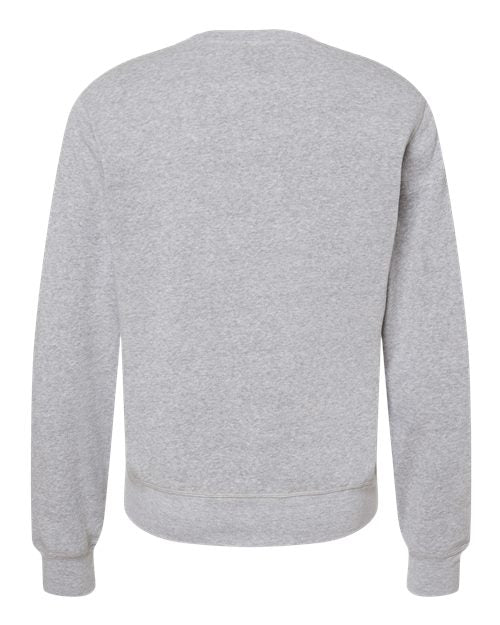 J. America Unisex Triblend Fleece Crewneck Sweatshirt 8870