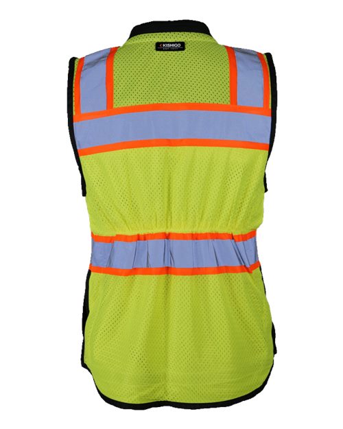 Kishigo Women's Premium Black Series® Heavy Duty Surveyors Vest S5021-5022