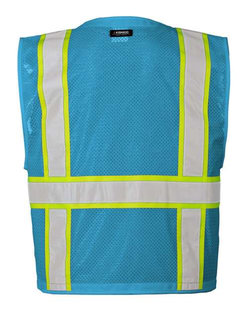 Kishigo Unisex EV Series® Enhanced Visibility Multi-Pocket Mesh Vest B100-111