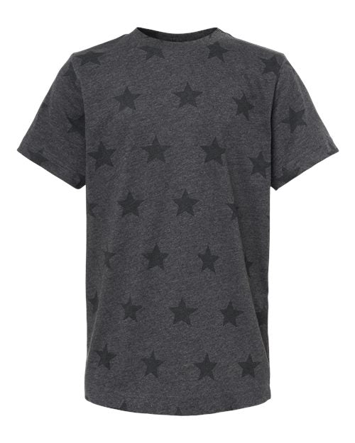 Code Five Youth Star Print Tee 2229
