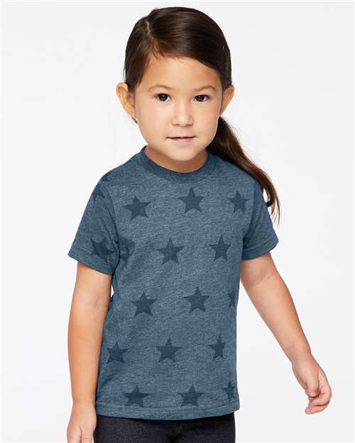 Code Five Toddler Star Print Tee 3029