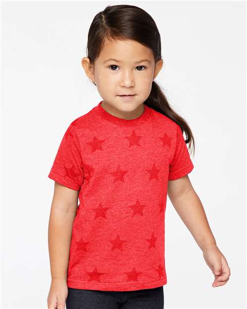 Code Five Toddler Star Print Tee 3029