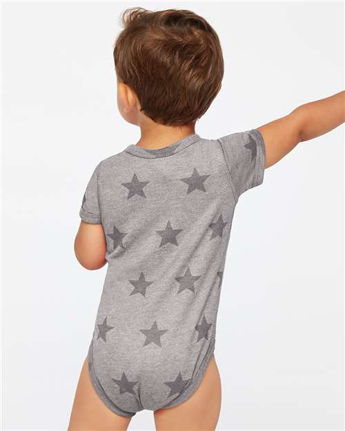 Code Five Infant Star Print Bodysuit 4329