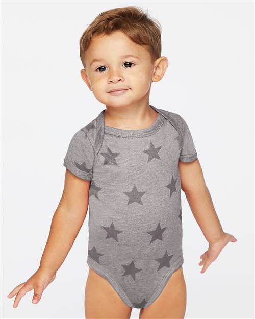 Code Five Infant Star Print Bodysuit 4329