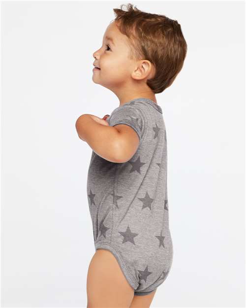 Code Five Infant Star Print Bodysuit 4329