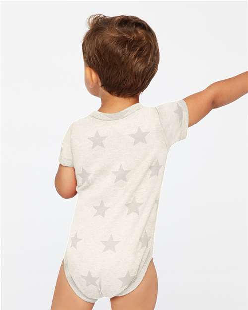 Code Five Infant Star Print Bodysuit 4329