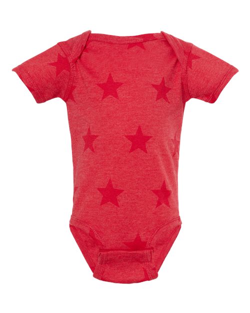 Code Five Infant Star Print Bodysuit 4329