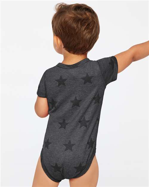 Code Five Infant Star Print Bodysuit 4329