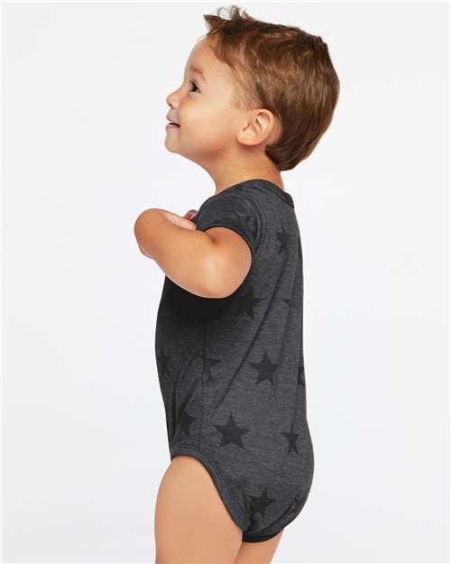 Code Five Infant Star Print Bodysuit 4329