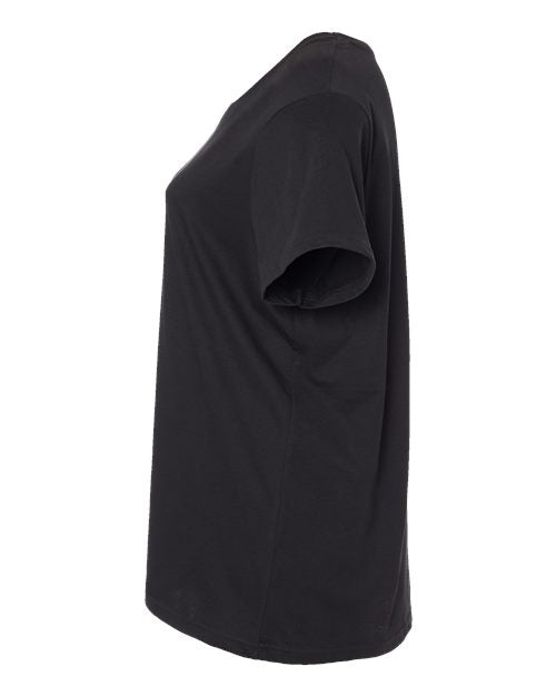 LAT Women's Curvy Collection Fine Jersey Tee 3816
