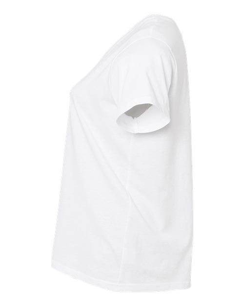 LAT Women's Curvy Collection Fine Jersey Tee 3816