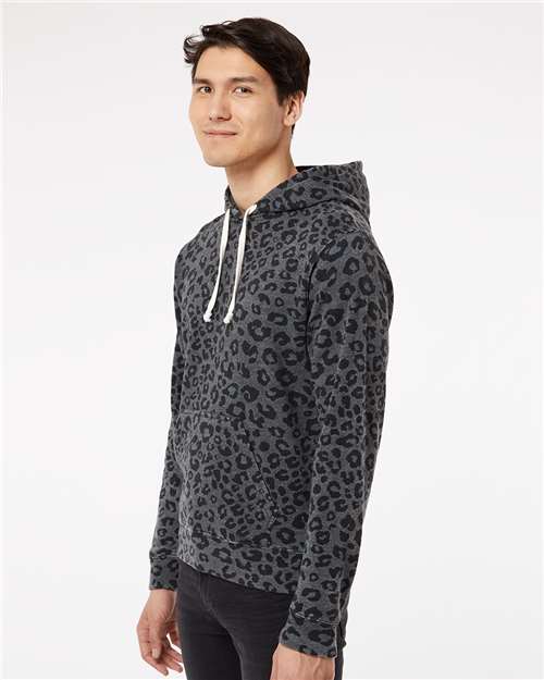 J. America Men's Triblend Fleece Hooded Sweatshirt 8871