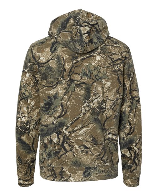 J. America Men's Gaiter Fleece Hooded Sweatshirt 8879