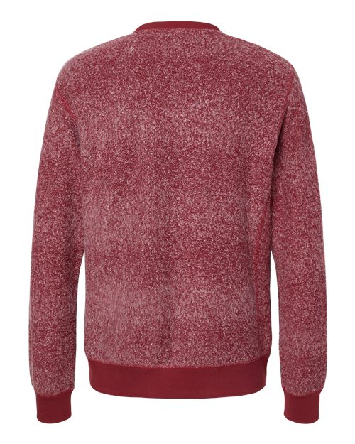 J. America Unisex Aspen Fleece Crewneck Sweatshirt 8712