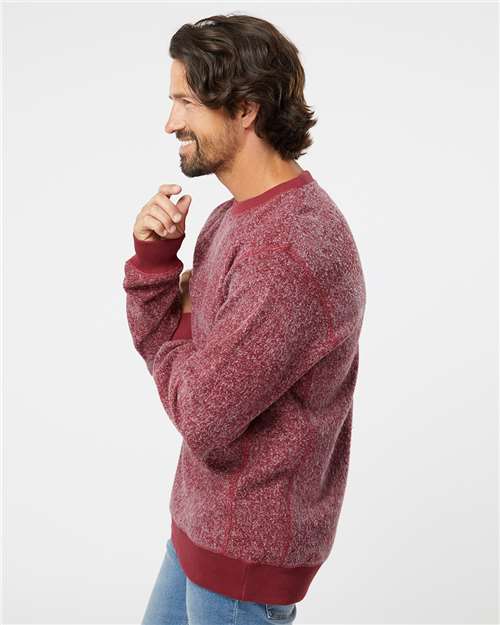J. America Unisex Aspen Fleece Crewneck Sweatshirt 8712
