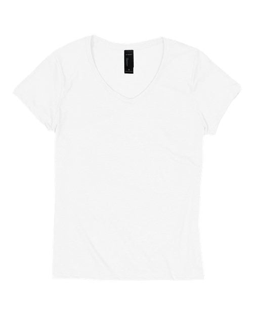 Hanes Women's Perfect-T Triblend V-Neck T-Shirt 42VT