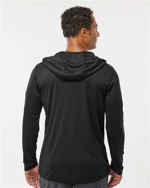 Holloway Men's Momentum Hooded Long Sleeve T-Shirt 222830