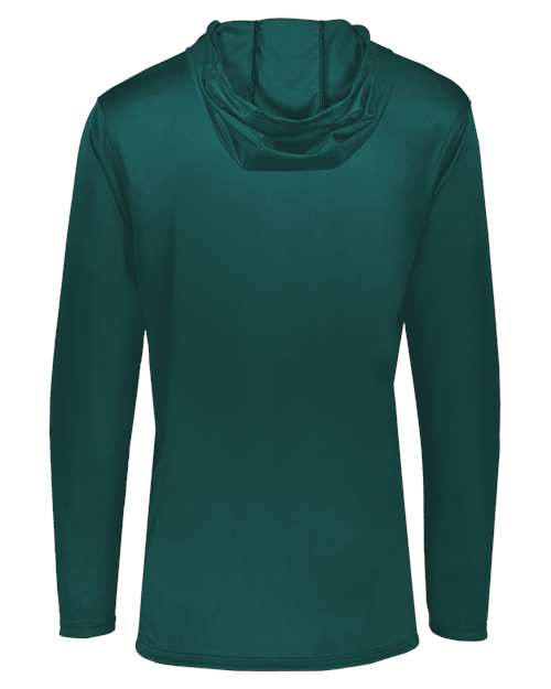 Holloway Men's Momentum Hooded Long Sleeve T-Shirt 222830