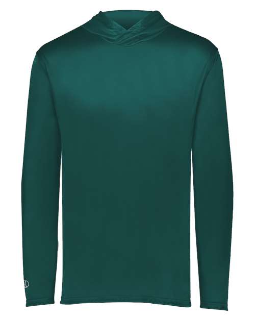 Holloway Men's Momentum Hooded Long Sleeve T-Shirt 222830