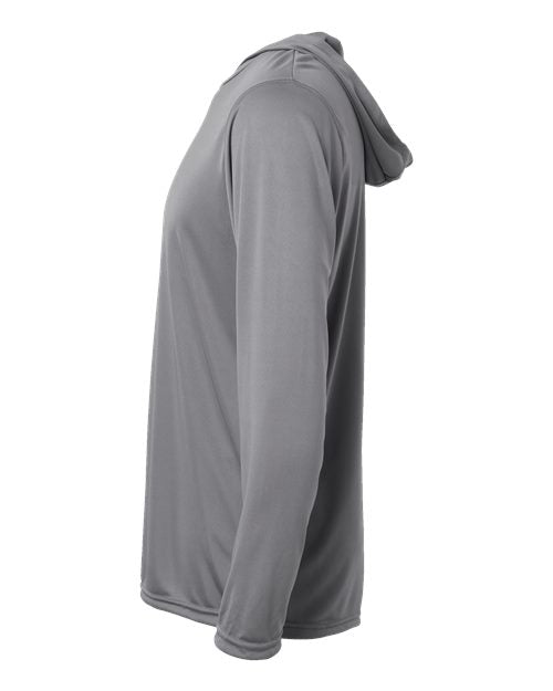 Holloway Men's Momentum Hooded Long Sleeve T-Shirt 222830