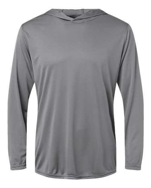 Holloway Men's Momentum Hooded Long Sleeve T-Shirt 222830