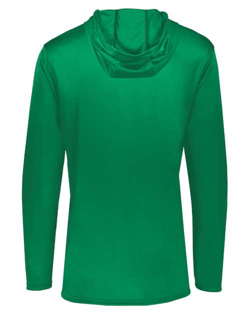 Holloway Men's Momentum Hooded Long Sleeve T-Shirt 222830